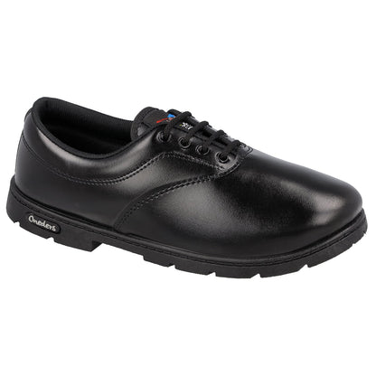 Walkaroo Kids School Shoes - WV522 Black - Walkaroo Footwear