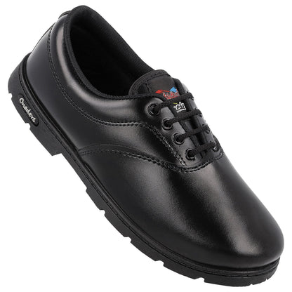 Walkaroo Kids School Shoes - WV522 Black - Walkaroo Footwear